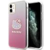 Hello Kitty HKHCN61HDGKEP iPhone 11 / Xr 6.1 różowy/pink hardcase IML Gradient Electrop Kitty Head